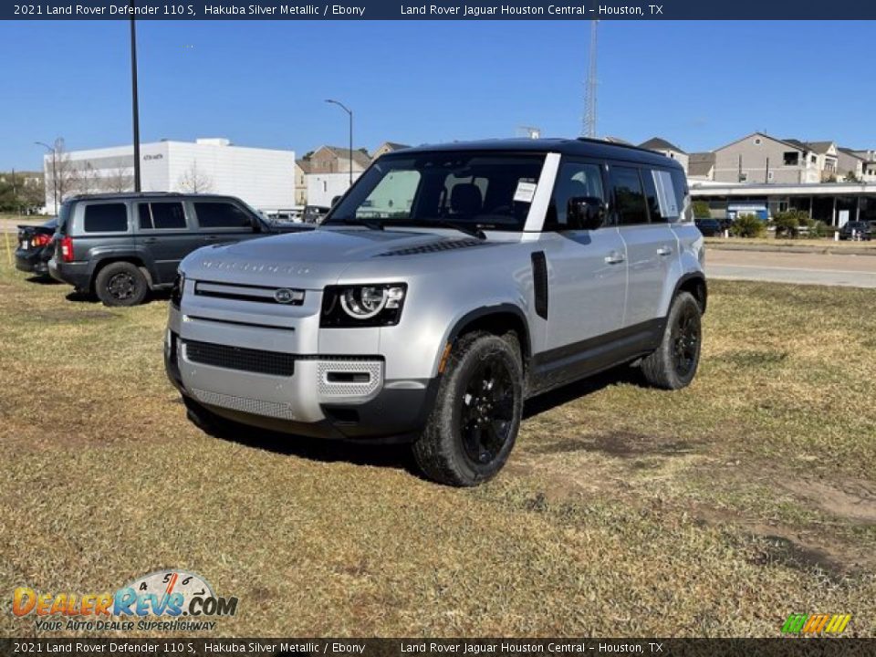 2021 Land Rover Defender 110 S Hakuba Silver Metallic / Ebony Photo #1