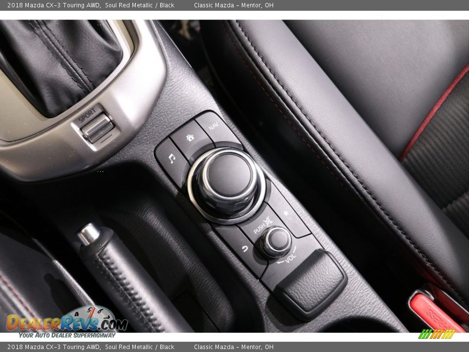 2018 Mazda CX-3 Touring AWD Soul Red Metallic / Black Photo #14