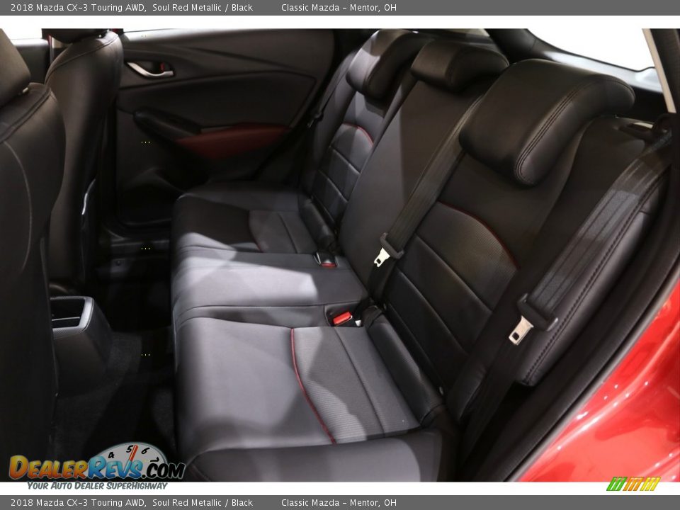2018 Mazda CX-3 Touring AWD Soul Red Metallic / Black Photo #17