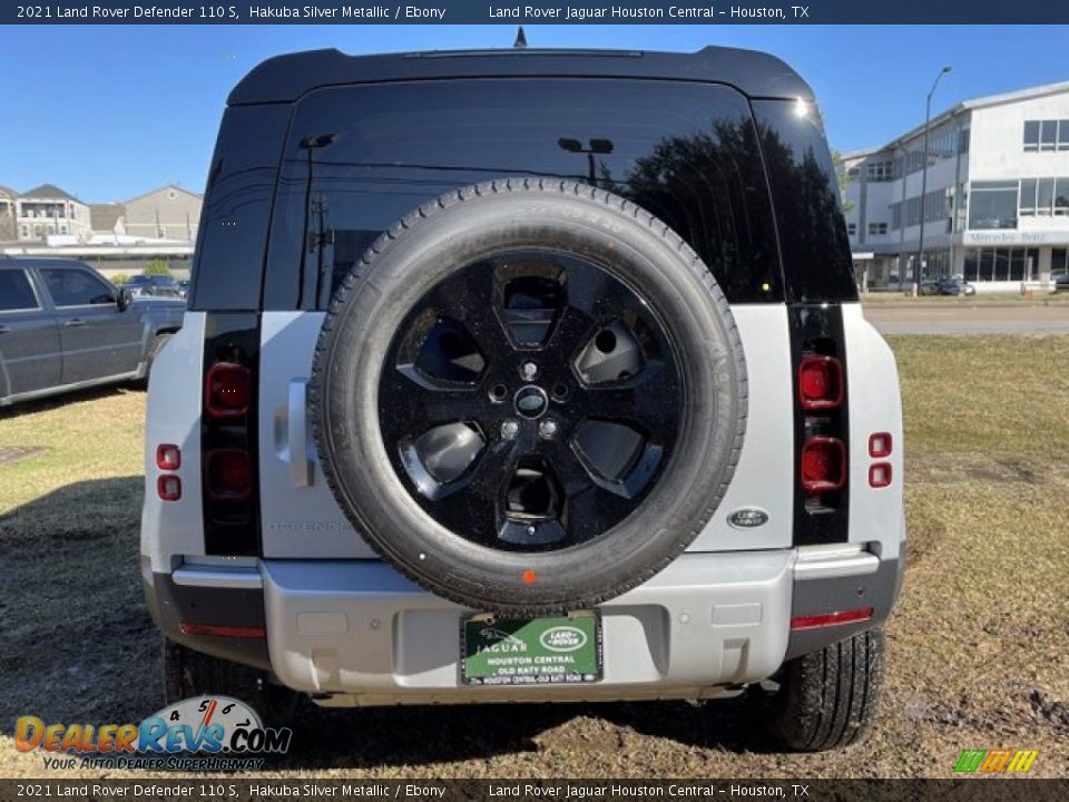 2021 Land Rover Defender 110 S Hakuba Silver Metallic / Ebony Photo #9