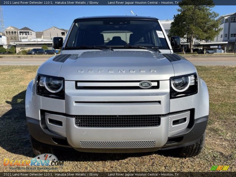 2021 Land Rover Defender 110 S Hakuba Silver Metallic / Ebony Photo #10