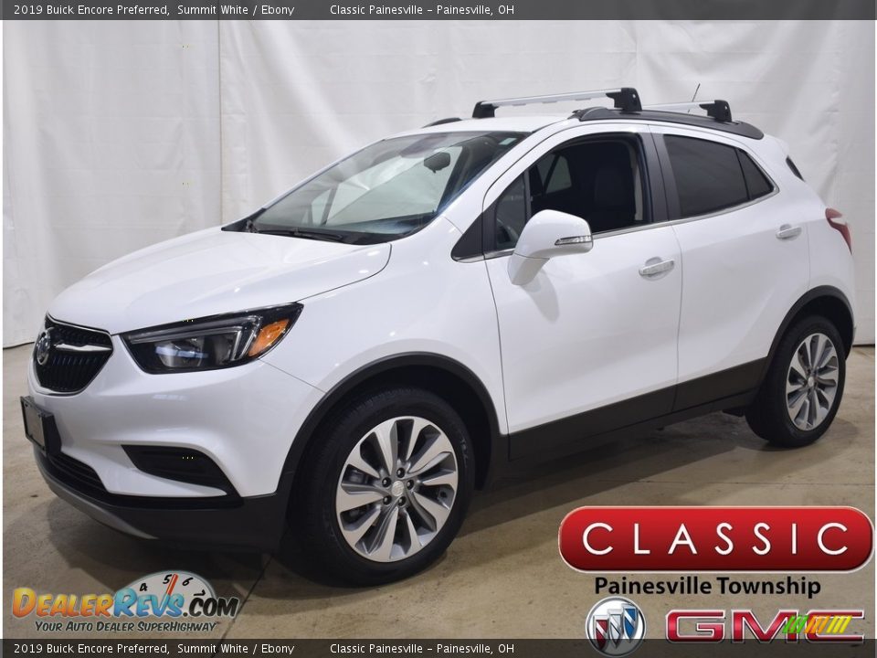 2019 Buick Encore Preferred Summit White / Ebony Photo #1