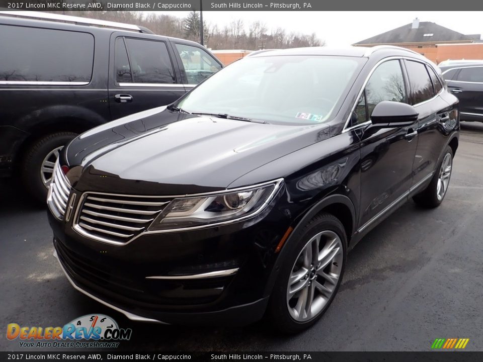 2017 Lincoln MKC Reserve AWD Diamond Black / Cappuccino Photo #1