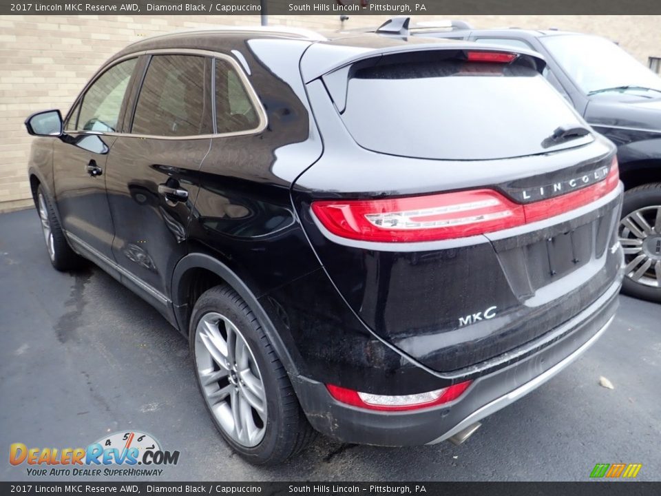 2017 Lincoln MKC Reserve AWD Diamond Black / Cappuccino Photo #2