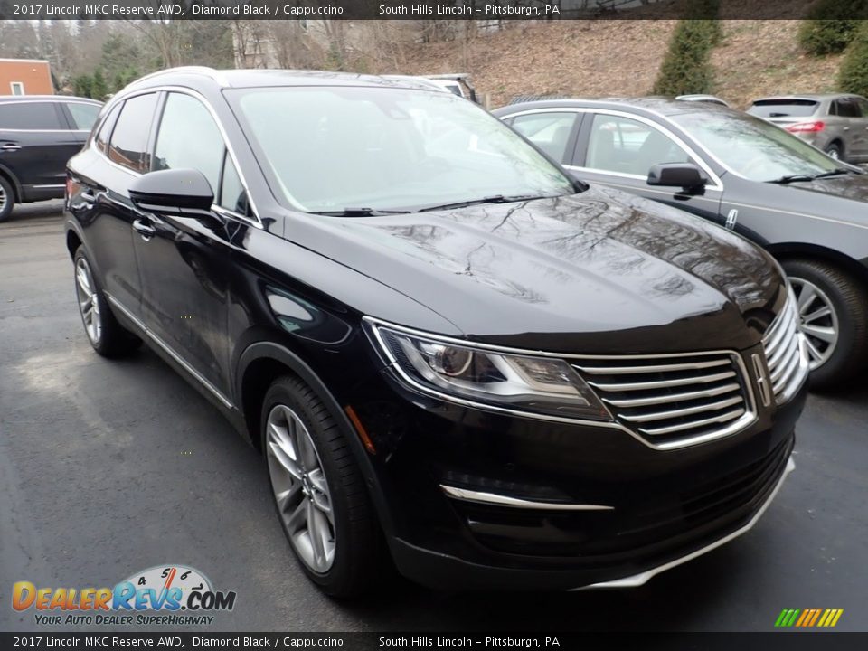 2017 Lincoln MKC Reserve AWD Diamond Black / Cappuccino Photo #5