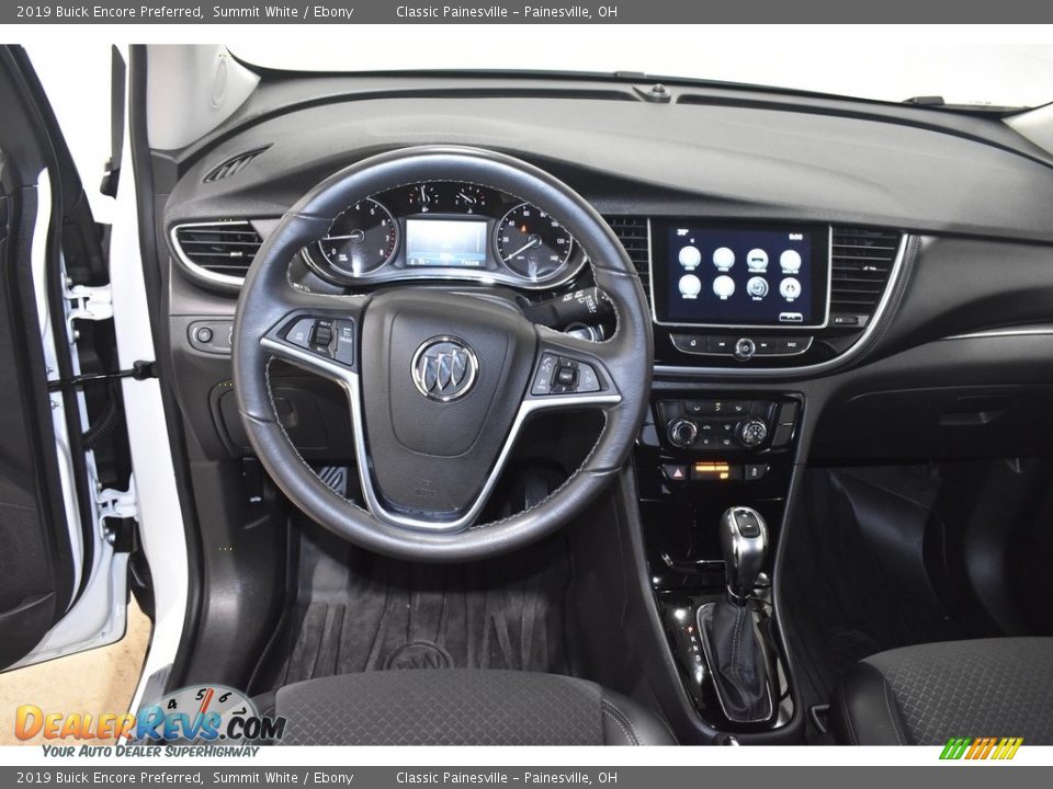 2019 Buick Encore Preferred Summit White / Ebony Photo #12