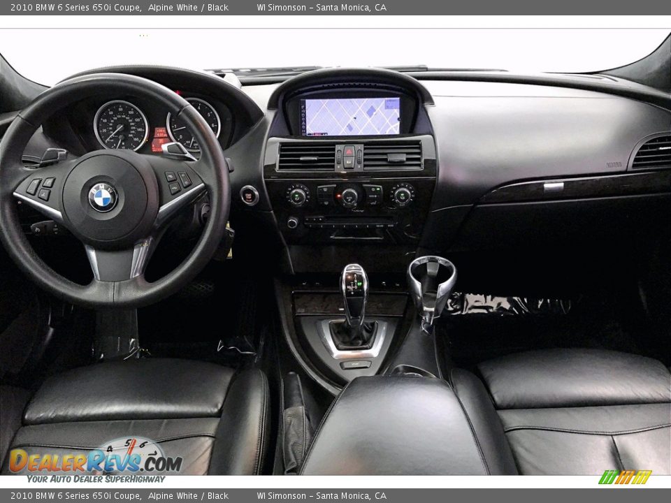 2010 BMW 6 Series 650i Coupe Alpine White / Black Photo #15