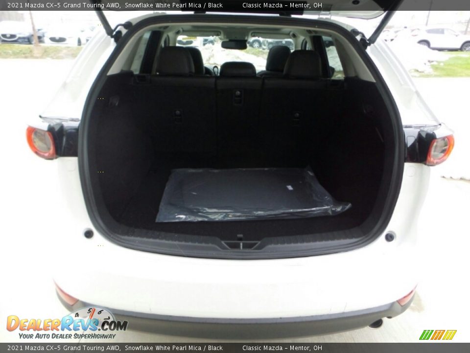 2021 Mazda CX-5 Grand Touring AWD Snowflake White Pearl Mica / Black Photo #4