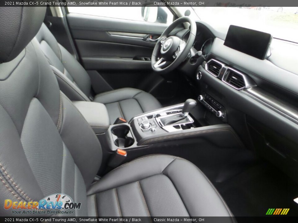 2021 Mazda CX-5 Grand Touring AWD Snowflake White Pearl Mica / Black Photo #5