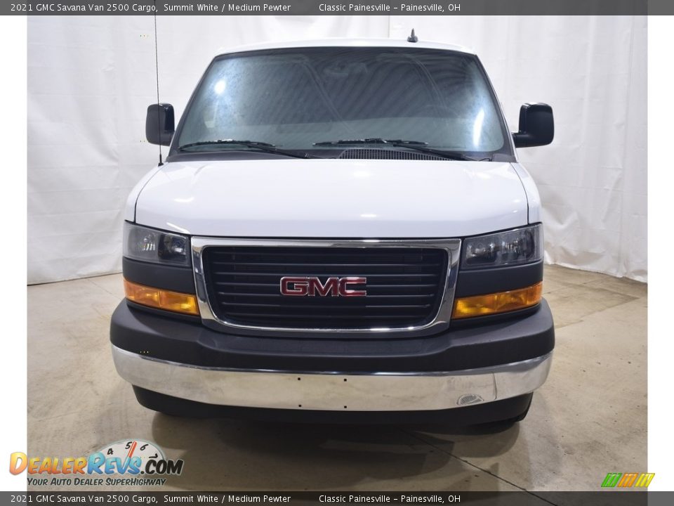 2021 GMC Savana Van 2500 Cargo Summit White / Medium Pewter Photo #4