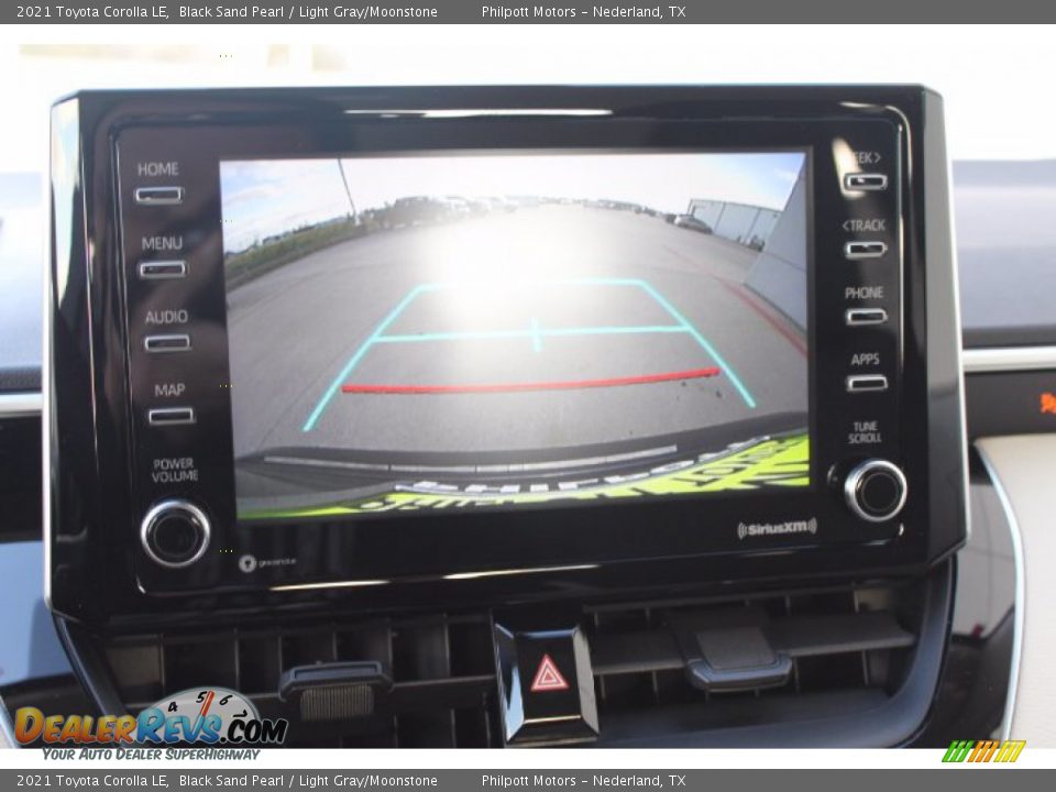 2021 Toyota Corolla LE Black Sand Pearl / Light Gray/Moonstone Photo #17