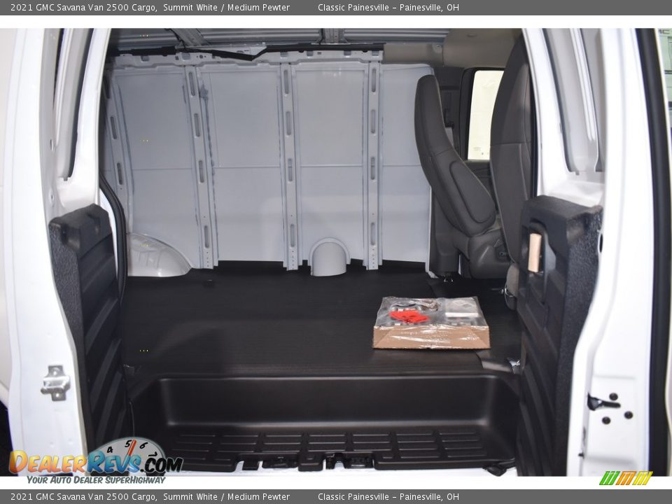 2021 GMC Savana Van 2500 Cargo Summit White / Medium Pewter Photo #8