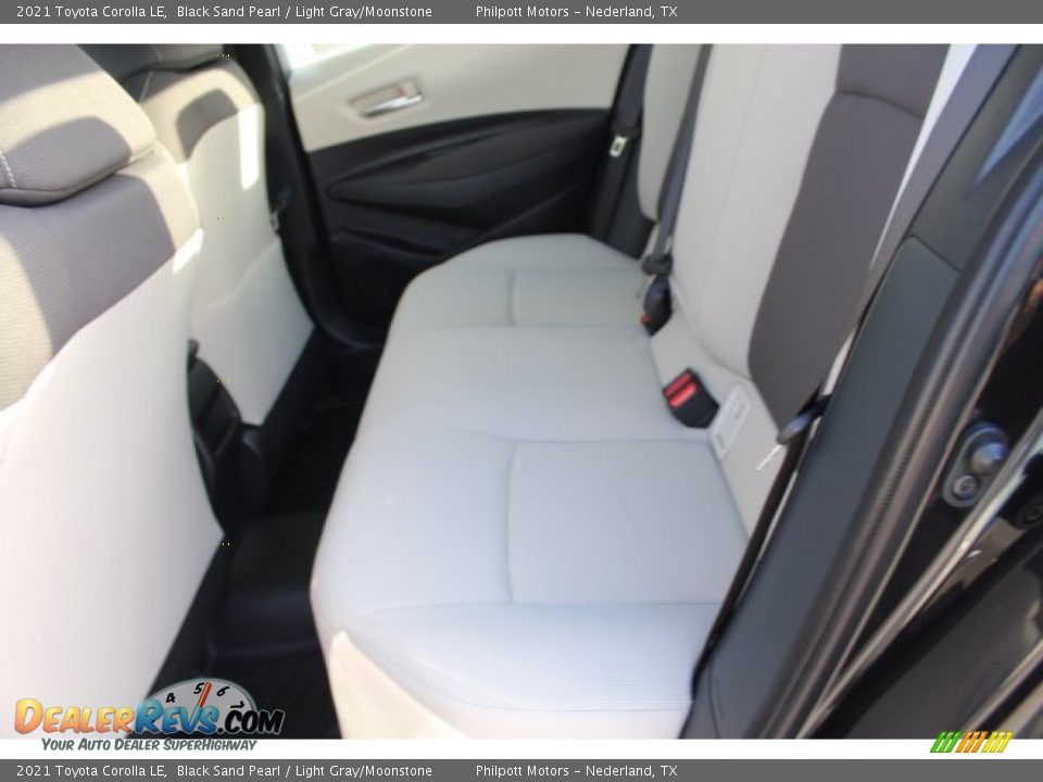 2021 Toyota Corolla LE Black Sand Pearl / Light Gray/Moonstone Photo #19