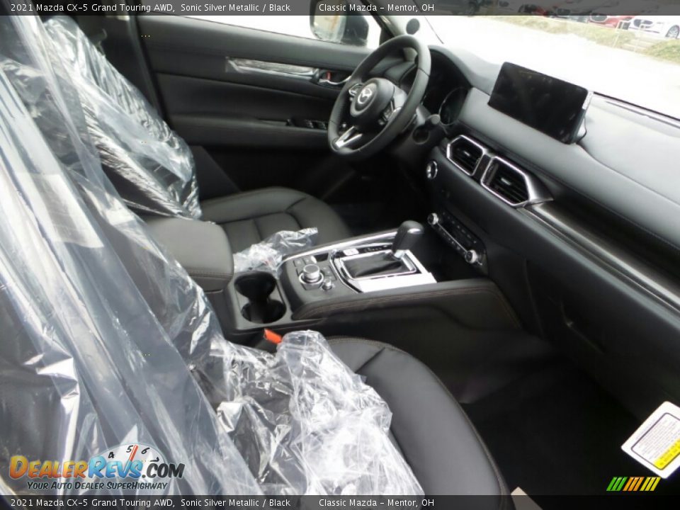 2021 Mazda CX-5 Grand Touring AWD Sonic Silver Metallic / Black Photo #4