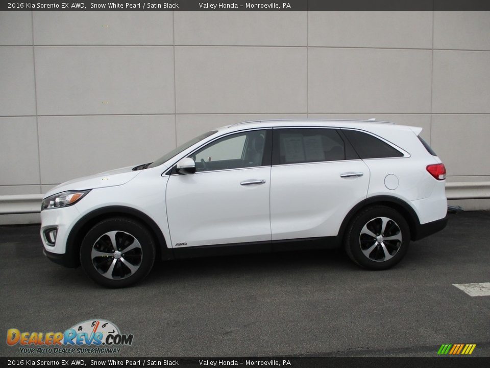 Snow White Pearl 2016 Kia Sorento EX AWD Photo #1