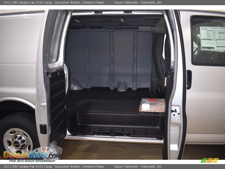 2021 GMC Savana Van 2500 Cargo Quicksilver Metallic / Medium Pewter Photo #8