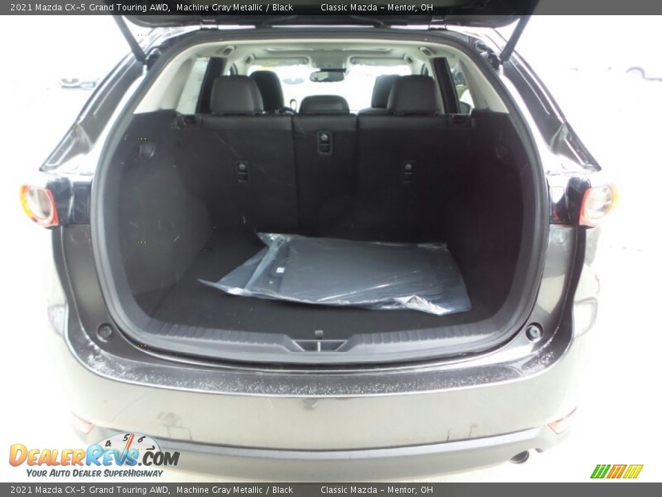 2021 Mazda CX-5 Grand Touring AWD Machine Gray Metallic / Black Photo #6