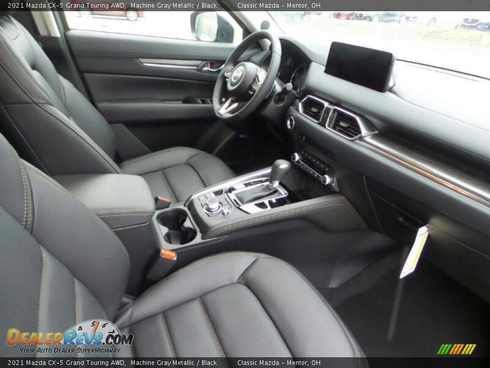 2021 Mazda CX-5 Grand Touring AWD Machine Gray Metallic / Black Photo #7