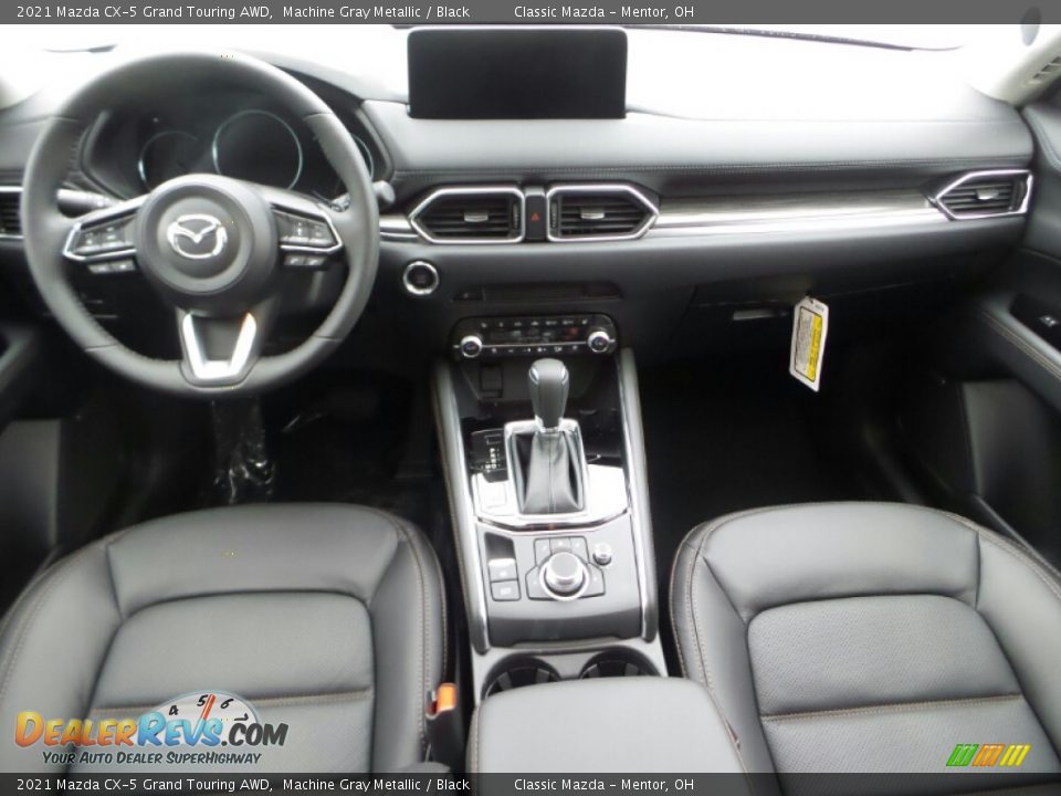 2021 Mazda CX-5 Grand Touring AWD Machine Gray Metallic / Black Photo #8