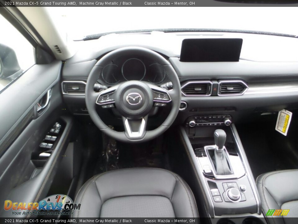 2021 Mazda CX-5 Grand Touring AWD Machine Gray Metallic / Black Photo #9