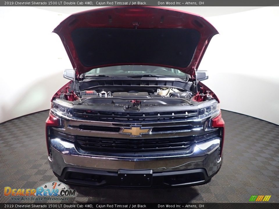 2019 Chevrolet Silverado 1500 LT Double Cab 4WD Cajun Red Tintcoat / Jet Black Photo #6