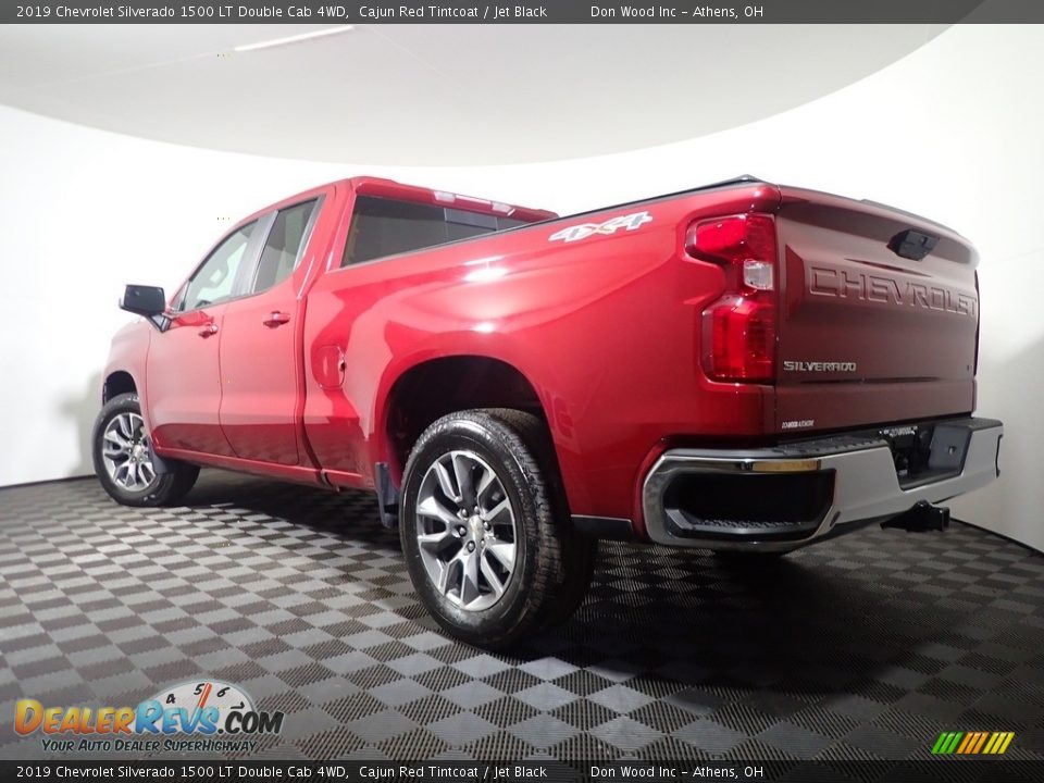 2019 Chevrolet Silverado 1500 LT Double Cab 4WD Cajun Red Tintcoat / Jet Black Photo #11