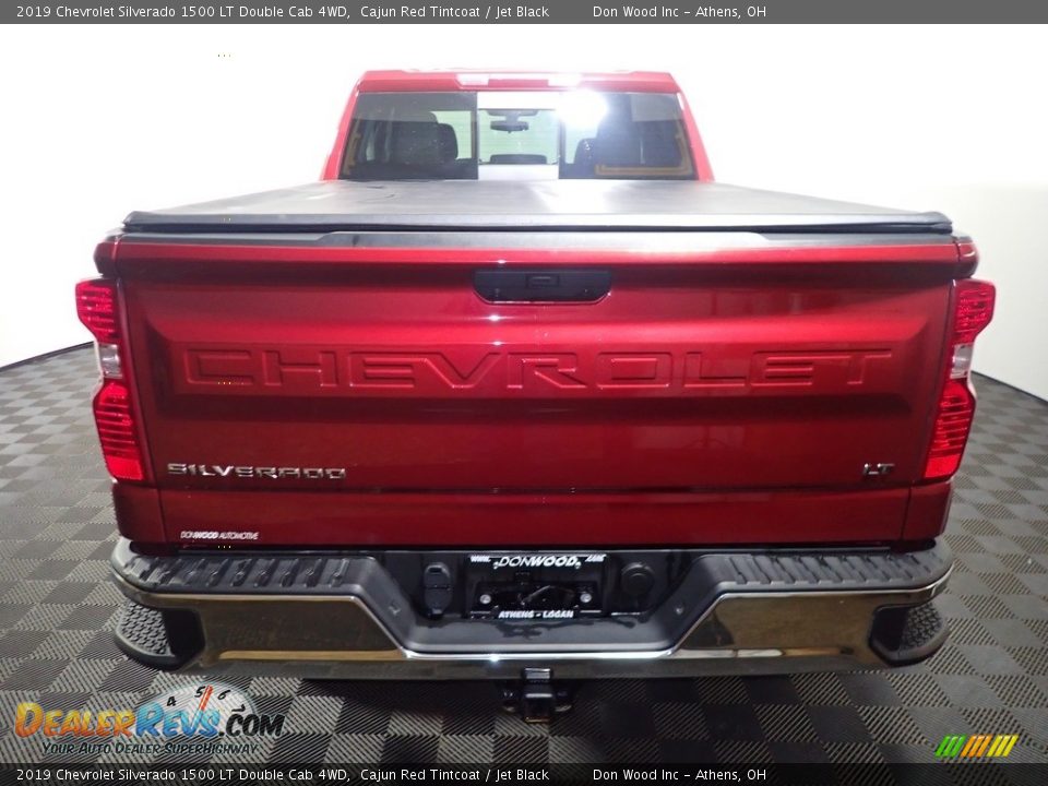 2019 Chevrolet Silverado 1500 LT Double Cab 4WD Cajun Red Tintcoat / Jet Black Photo #13