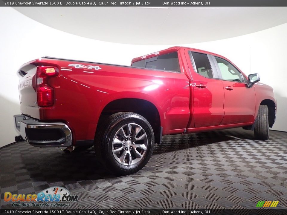 2019 Chevrolet Silverado 1500 LT Double Cab 4WD Cajun Red Tintcoat / Jet Black Photo #15