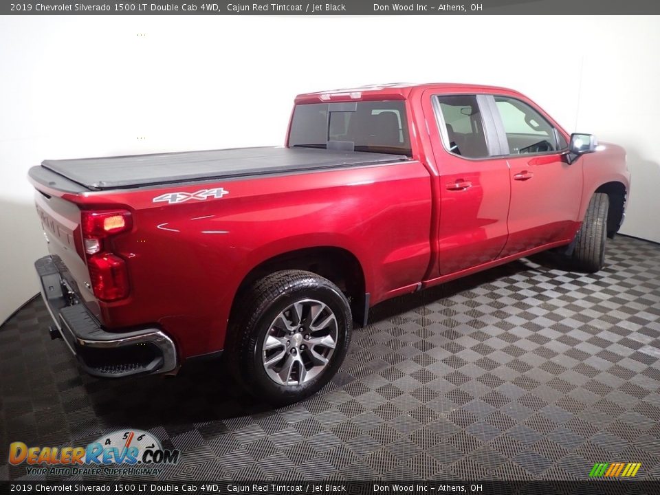 2019 Chevrolet Silverado 1500 LT Double Cab 4WD Cajun Red Tintcoat / Jet Black Photo #16