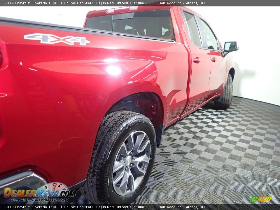 2019 Chevrolet Silverado 1500 LT Double Cab 4WD Cajun Red Tintcoat / Jet Black Photo #18