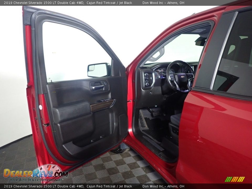 2019 Chevrolet Silverado 1500 LT Double Cab 4WD Cajun Red Tintcoat / Jet Black Photo #19