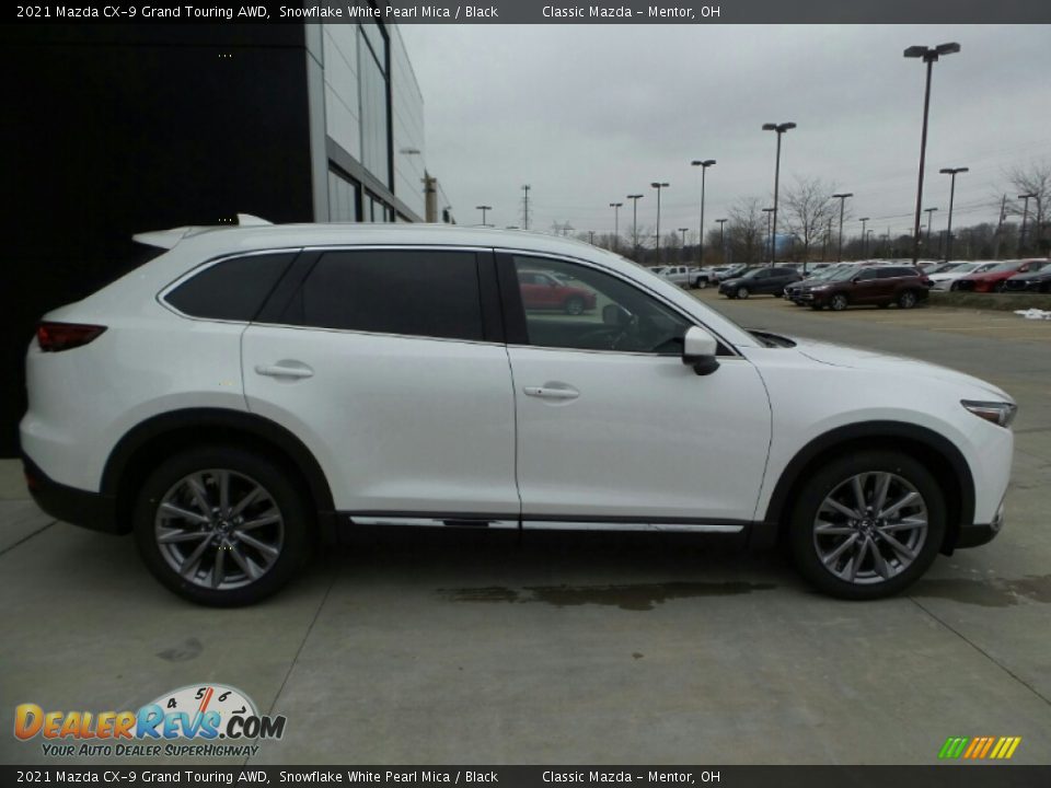 2021 Mazda CX-9 Grand Touring AWD Snowflake White Pearl Mica / Black Photo #1