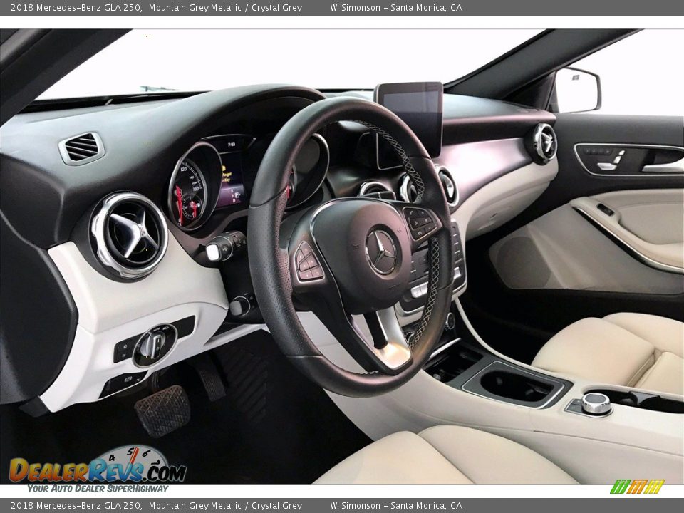 2018 Mercedes-Benz GLA 250 Mountain Grey Metallic / Crystal Grey Photo #14