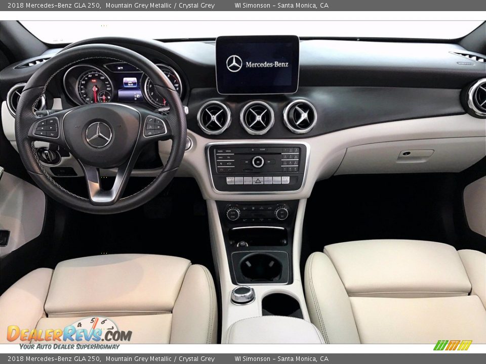 2018 Mercedes-Benz GLA 250 Mountain Grey Metallic / Crystal Grey Photo #15