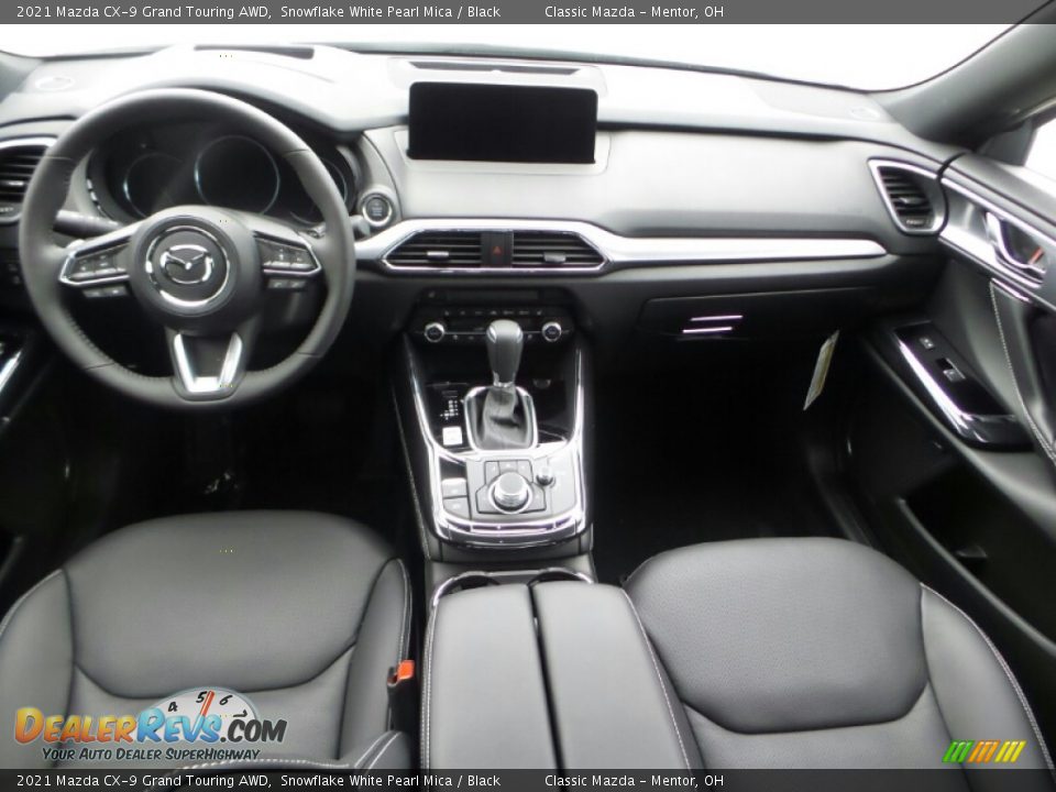 Front Seat of 2021 Mazda CX-9 Grand Touring AWD Photo #6