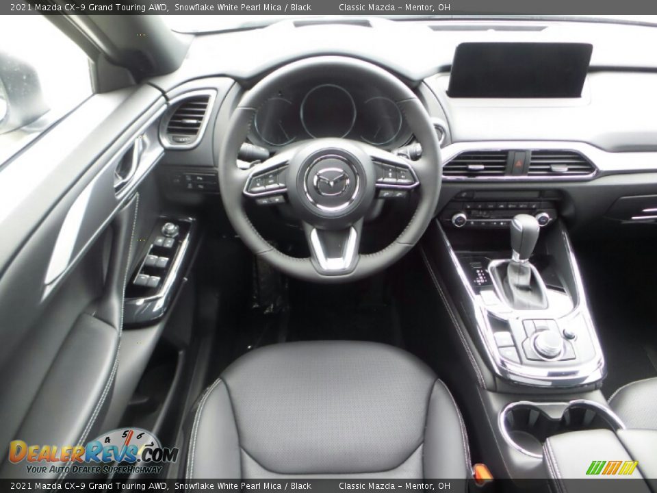 Front Seat of 2021 Mazda CX-9 Grand Touring AWD Photo #7