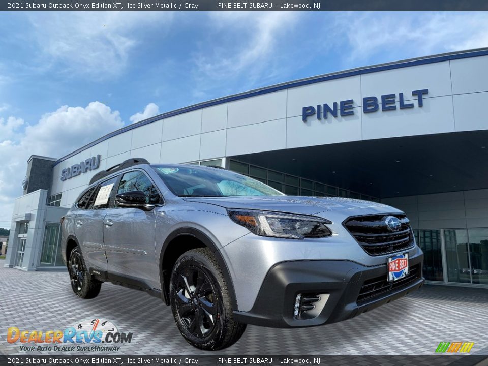2021 Subaru Outback Onyx Edition XT Ice Silver Metallic / Gray Photo #1
