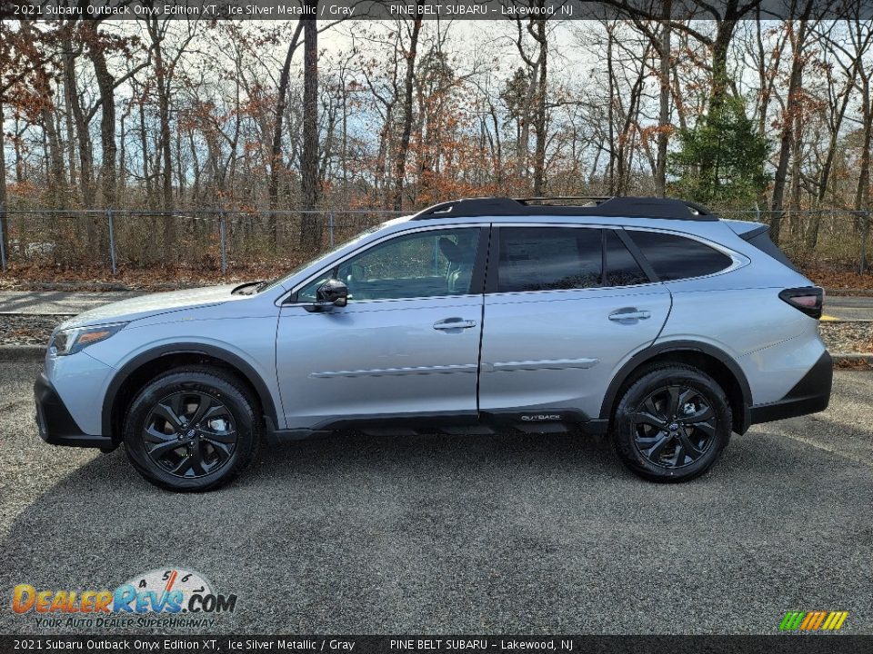 2021 Subaru Outback Onyx Edition XT Ice Silver Metallic / Gray Photo #3