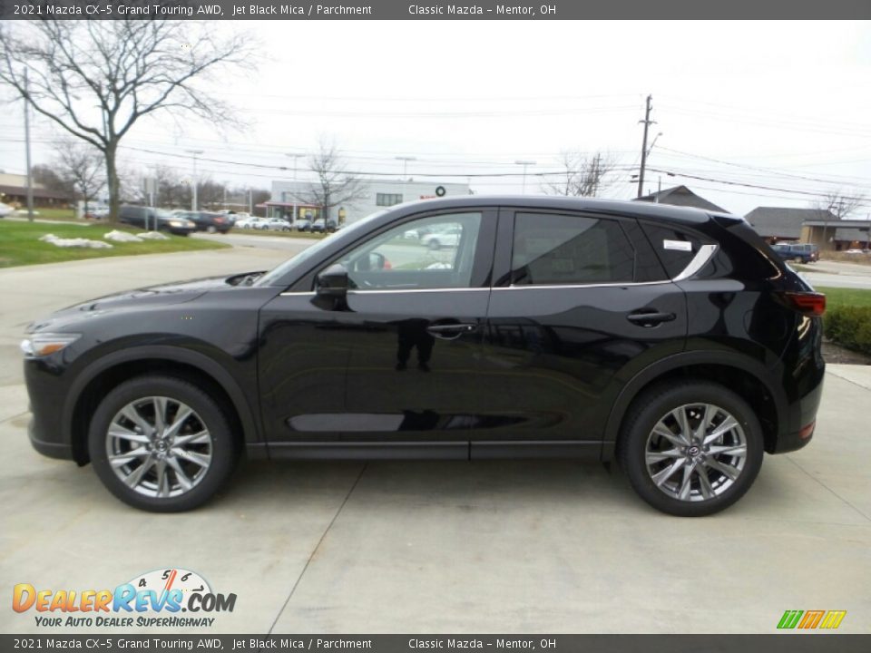 Jet Black Mica 2021 Mazda CX-5 Grand Touring AWD Photo #1