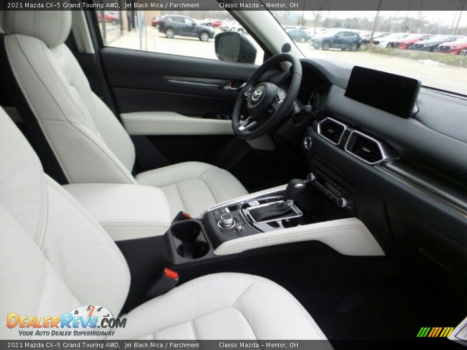 Front Seat of 2021 Mazda CX-5 Grand Touring AWD Photo #5