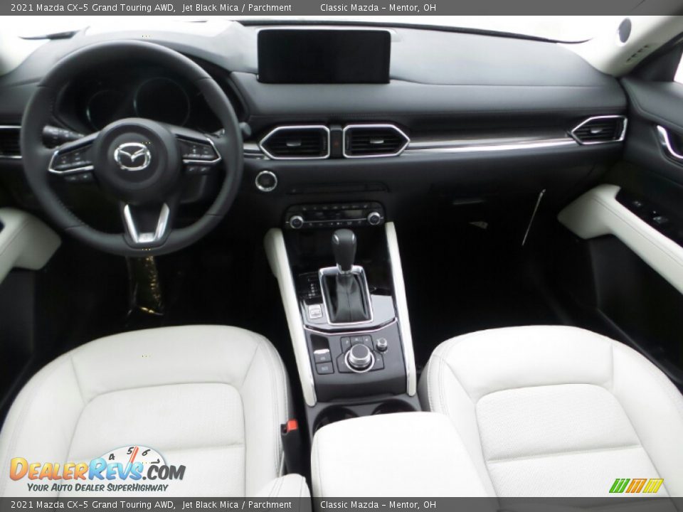 Front Seat of 2021 Mazda CX-5 Grand Touring AWD Photo #7