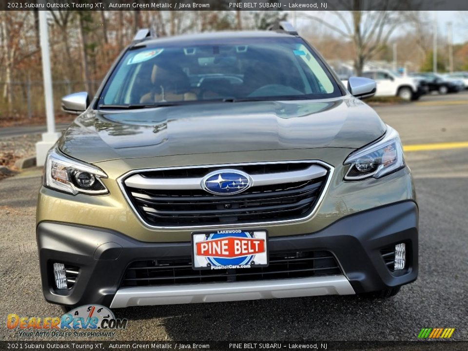 2021 Subaru Outback Touring XT Autumn Green Metallic / Java Brown Photo #3