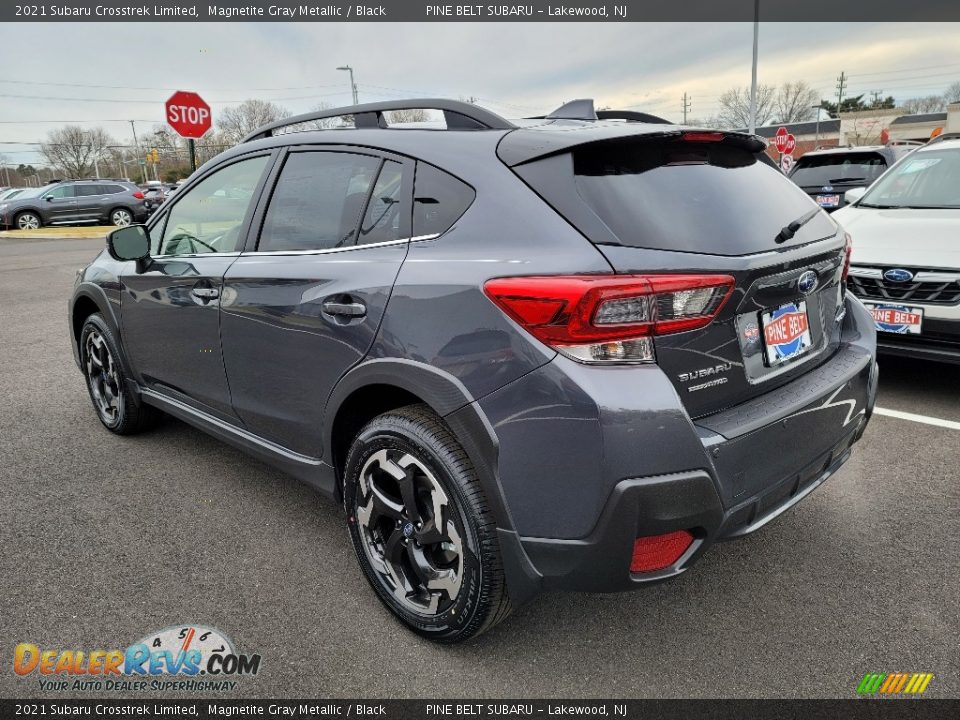 2021 Subaru Crosstrek Limited Magnetite Gray Metallic / Black Photo #6