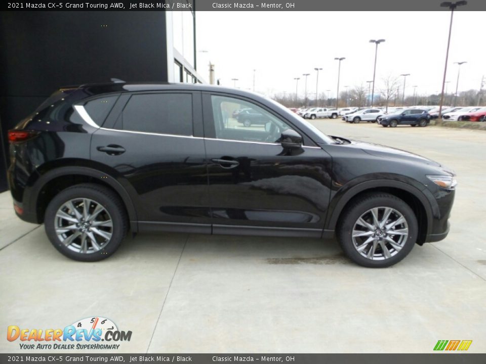 2021 Mazda CX-5 Grand Touring AWD Jet Black Mica / Black Photo #2