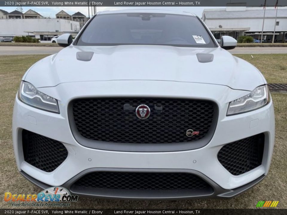 2020 Jaguar F-PACE SVR Yulong White Metallic / Ebony Photo #10