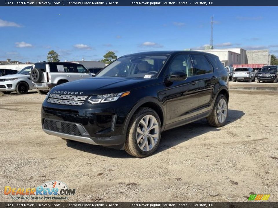 2021 Land Rover Discovery Sport S Santorini Black Metallic / Acorn Photo #1