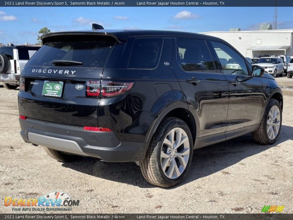 2021 Land Rover Discovery Sport S Santorini Black Metallic / Acorn Photo #3