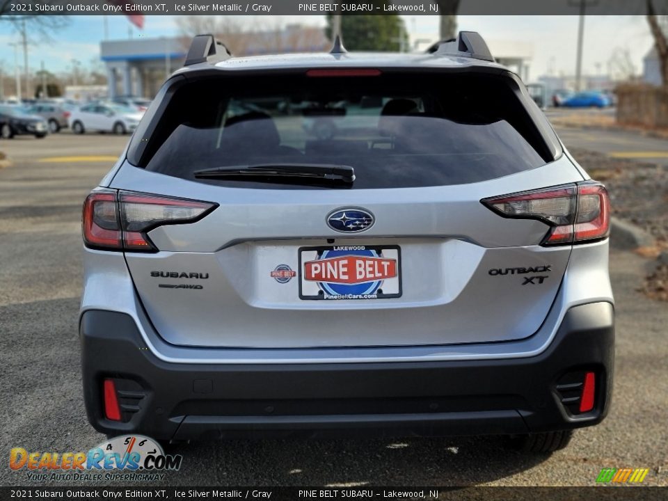 2021 Subaru Outback Onyx Edition XT Ice Silver Metallic / Gray Photo #7