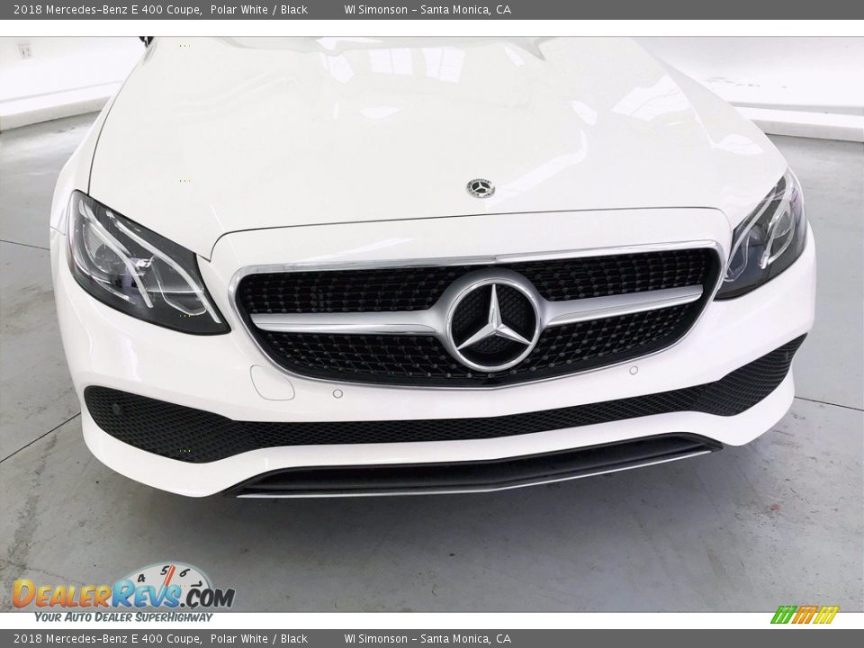 2018 Mercedes-Benz E 400 Coupe Polar White / Black Photo #30