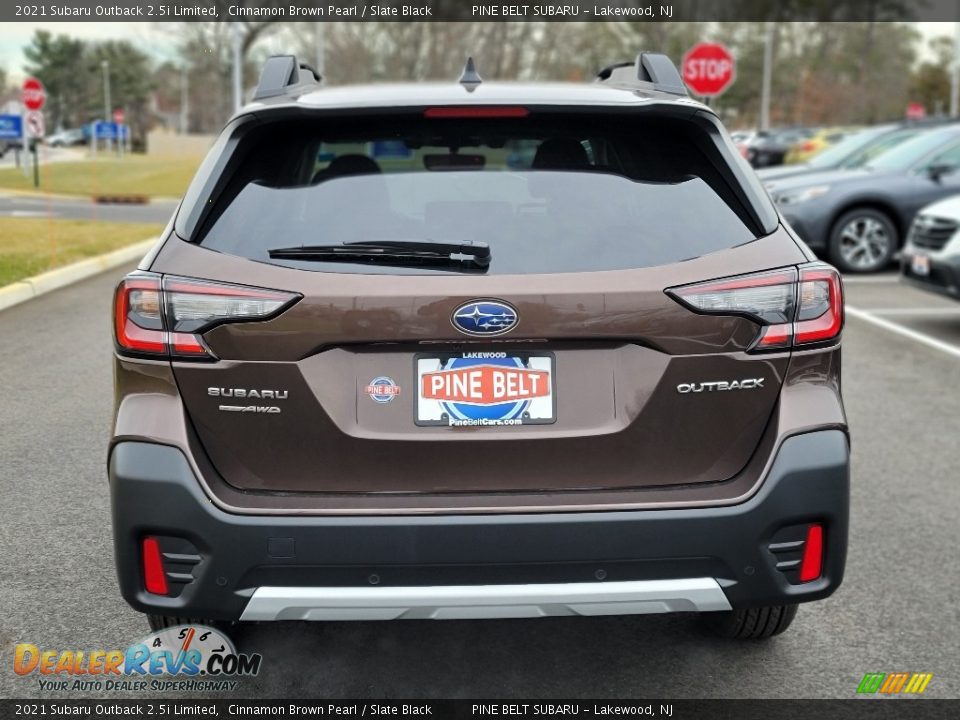 2021 Subaru Outback 2.5i Limited Cinnamon Brown Pearl / Slate Black Photo #7